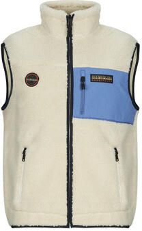 Napapijri Gilet met labelpatch model 'YUPIK'