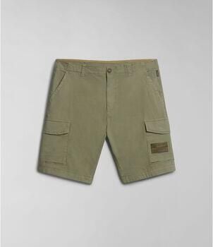 Napapijri Regular fit korte cargobroek met labelpatch model 'HORTON'