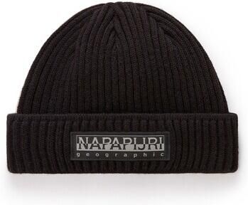 Napapijri Stijlvolle Acryl Muts met Logo Black Heren