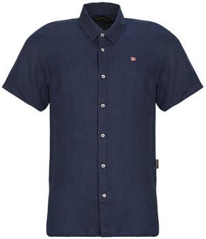 Napapijri Regular fit vrijetijdsoverhemd van linnen