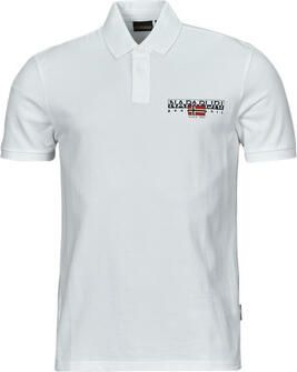 Napapijri Slim fit poloshirt met labelprint model 'AYLMER'