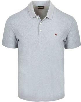 Napapijri Polo Shirt Korte Mouw Ealis Polo Grijs