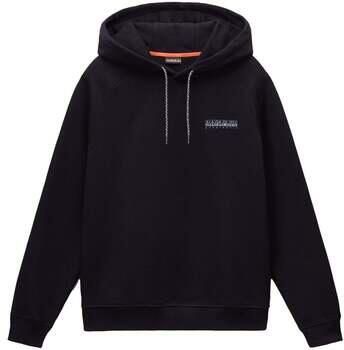 Napapijri Sweater Back Graphic Hoodie Black