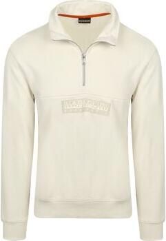 Napapijri Sweaters Half-Zip Sweater Off White