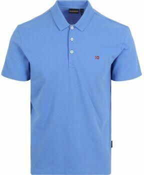Napapijri T-shirt Ealis Polo Mid Blauw