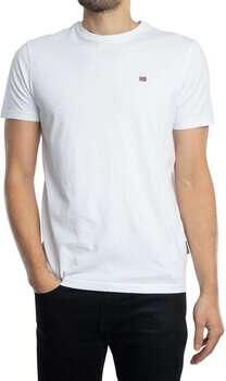 Napapijri Salis Micro Flag T-Shirt White- Heren White - Foto 5