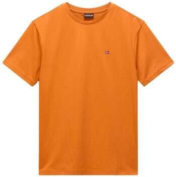 Napapijri T-shirt Korte Mouw Salis Sum T-Shirt Orange Pumpkin