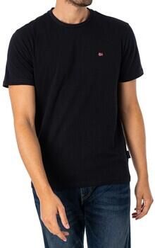 Napapijri Salis Small Logo T-Shirt Black- Heren Black - Foto 6