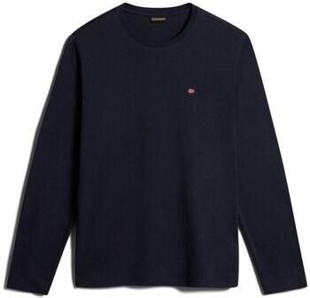 Napapijri Blauwe Lange Mouw Gebreide Kleding Herfst Winter Blue Heren - Foto 2