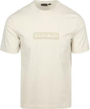 Napapijri T-shirt Logo Off White