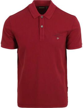 Napapijri T-shirt Polo Elbas Rood