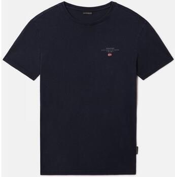 Napapijri T-shirt SELBAS NP0A4GBQ-176 BLU MARINE - Foto 2