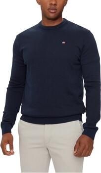 Napapijri Regular fit shirt met lange mouwen en logostitching model 'Droz'