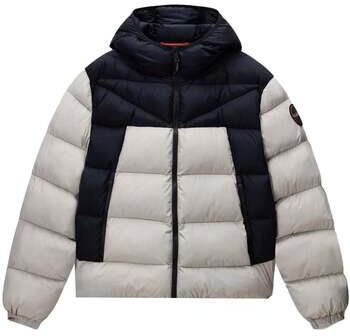 Napapijri Windjack Molveno Stand Puffer Jacket Grey Will