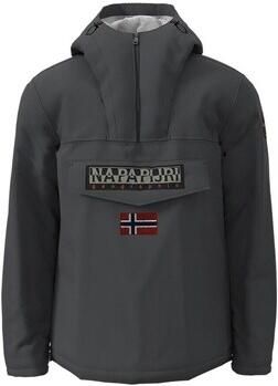 Napapijri Comfortabel Katoenen Sweatshirt voor Heren Gray Heren