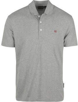 Napapijri Polo Shirt Korte Mouw Polo Grijs