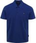 Napapijri Blauw Katoenen Polo Shirt Logo Borduurwerk Blue Heren - Thumbnail 1