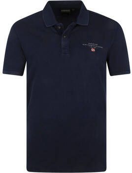 Napapijri T-shirt Polo Elbas Navy Blauw