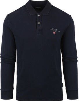Napapijri T-shirt Polo Elbas Navy Donkerblauw