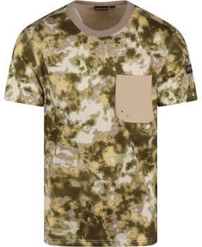 Napapijri T-shirt T-Shirt Camouflage Groen