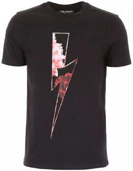 Neil Barrett T-shirt Korte Mouw T-SHIRT BJT513A BLACK
