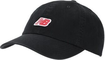 New Balance 6 Panel NB Patch Logo Hat Unisex Caps zwart Maat ONE SIZE Accessoires