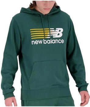 New Balance Sweater Sweat à capuche avec logo graphique en vert
