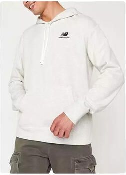 New Balance Sweater Sweat à capuche UNISSENTIALS PO gris clair