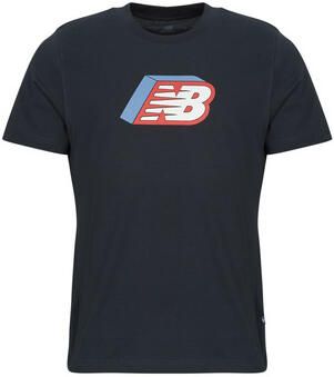 New Balance T-shirt Korte Mouw CUBED LOGO T-SHIRT