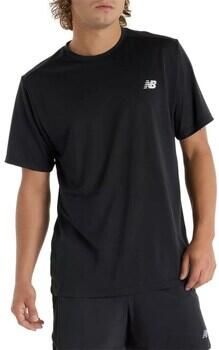 New Balance T-shirt Korte Mouw MT51801BK