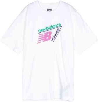 New Balance T-shirt Korte Mouw MT61N1YV_WT