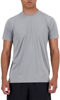 New Balance Essential Run T-Shirt Grijs- Heren Grijs - Foto 2