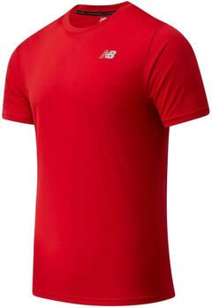 New Balance T-shirt Korte Mouw T-shirt de course Modèle NB Dry 100% polyester
