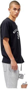 New Balance T-shirt Korte Mouw T-shirt L noir mélange de coton et polyester