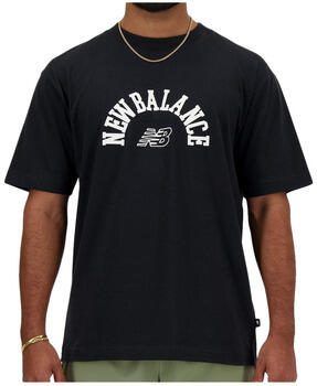 New Balance T-shirt Korte Mouw T-shirt L noir