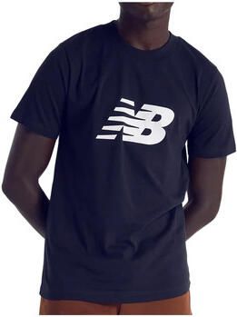 New Balance T-shirt Korte Mouw T-shirt mt43906-nny coton doux