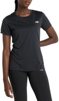 New Balance T-shirt Korte Mouw WT51244BK