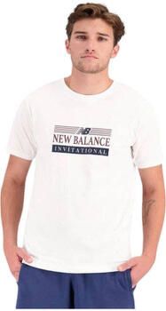 New Balance T-shirt MT31906WT 100% coton