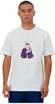 New Balance T-shirt Korte Mouw MT41548WT