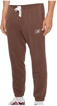 New Balance Trainingsbroek Jogging 100% coton marron