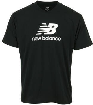 New Balance T-shirt Korte Mouw Essentials Stacked Logo Tee