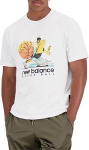 New Balance T-shirt Korte Mouw MT31589WT