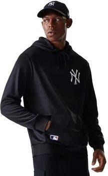 New-Era Fleece Jack Mlb Essentials Hoodie Neyyan Blk