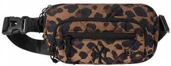 New-Era Heuptas Leopard quilted waist bag neyyan