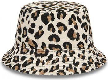 New-Era Hoed Wmns leopard bucket newera