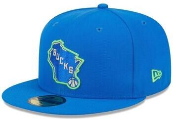 New era NBA ALT Cap Blauw Patched Logo Blue Heren