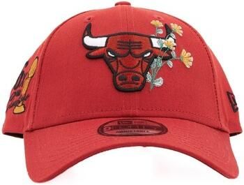 New era Rode Bulls Bloemen Icoon Pet Red Heren