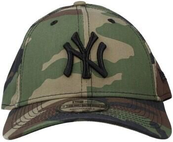 New era Groene Camo Yankees Logo Gebogen Klep Pet Green Heren - Foto 3