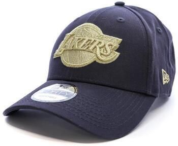 New era 9Forty Metallic Los Angeles Lakers Unisex Caps blauw Maat ONE SIZE Accessoires