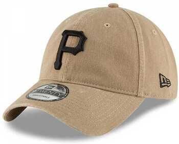 New era Pittsburgh Pirates Gebogen Klep Pet Beige Unisex